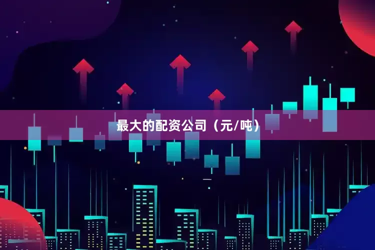 最大的配资公司（元/吨）